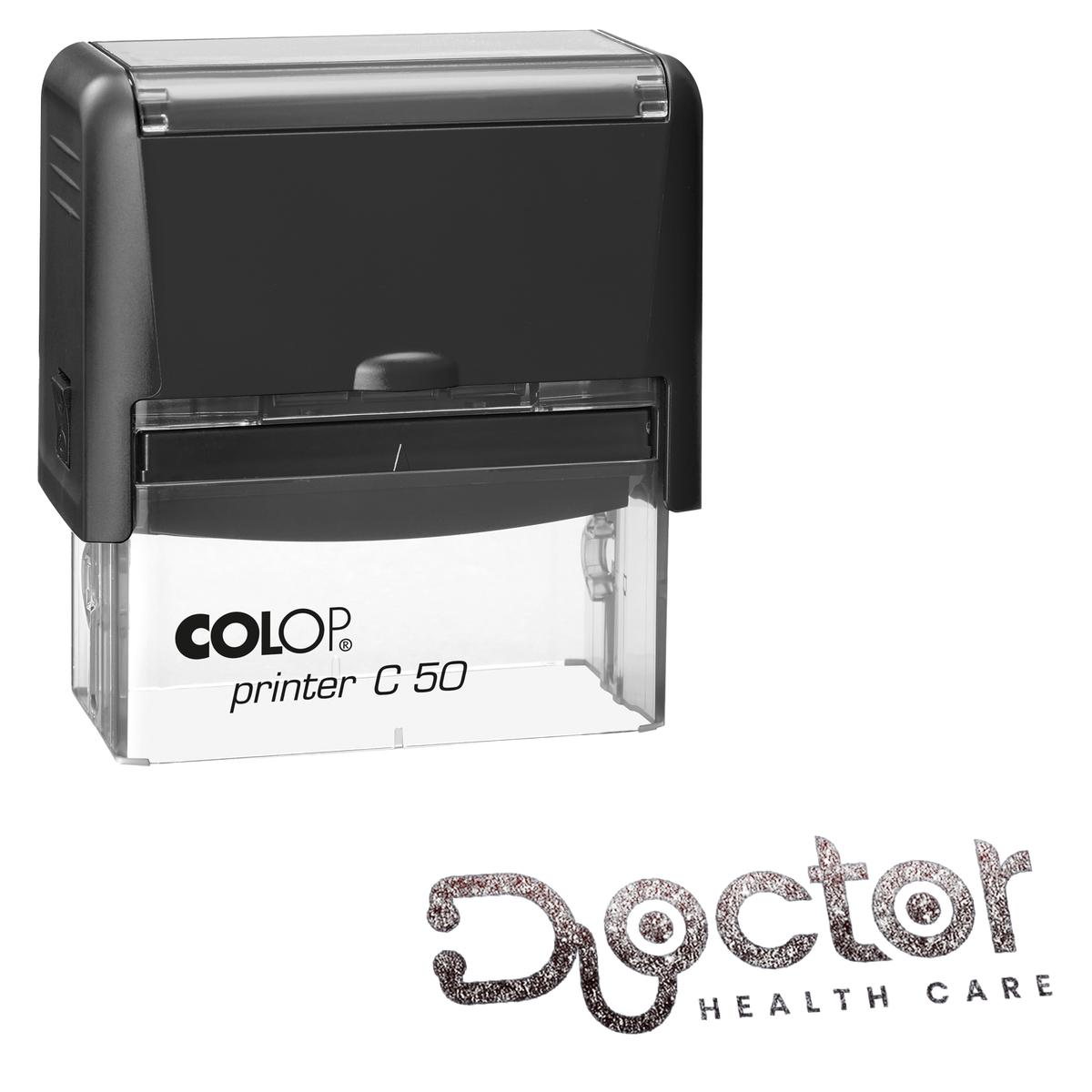 Colop Printer C50 | Logo Rubber Stamp | 70 x 30mm – Stamp Design 4U