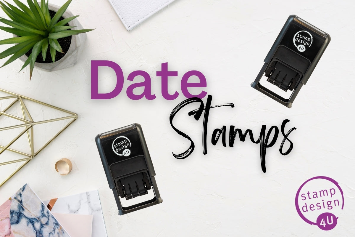 The convenience of a Personalised Date Stamp!