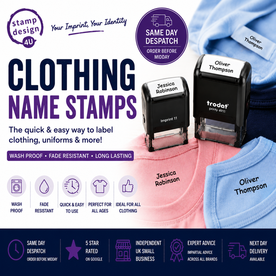 Personalised Clothing Marker Stamps