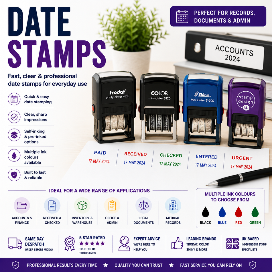Personalised Date Stamps