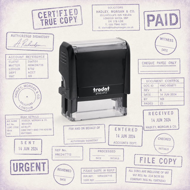 Personalised Legal Stamps collection