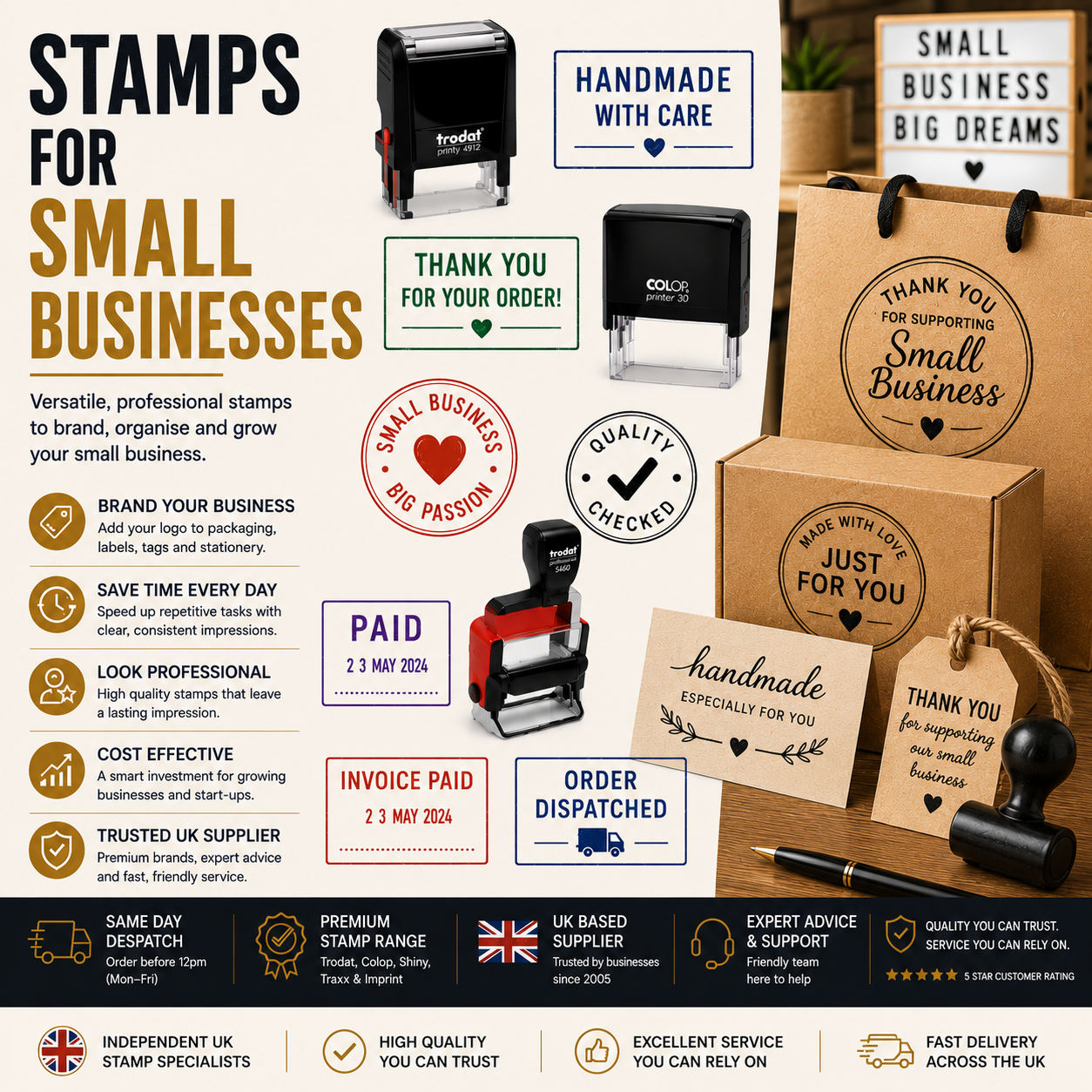 Stamps for Small Businesses