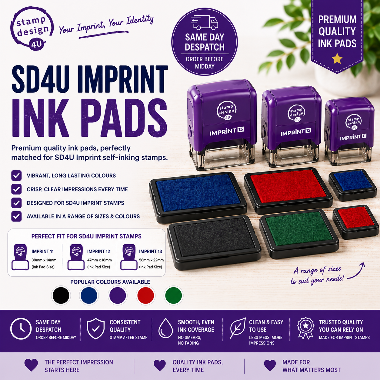 SD4U Ink Pads