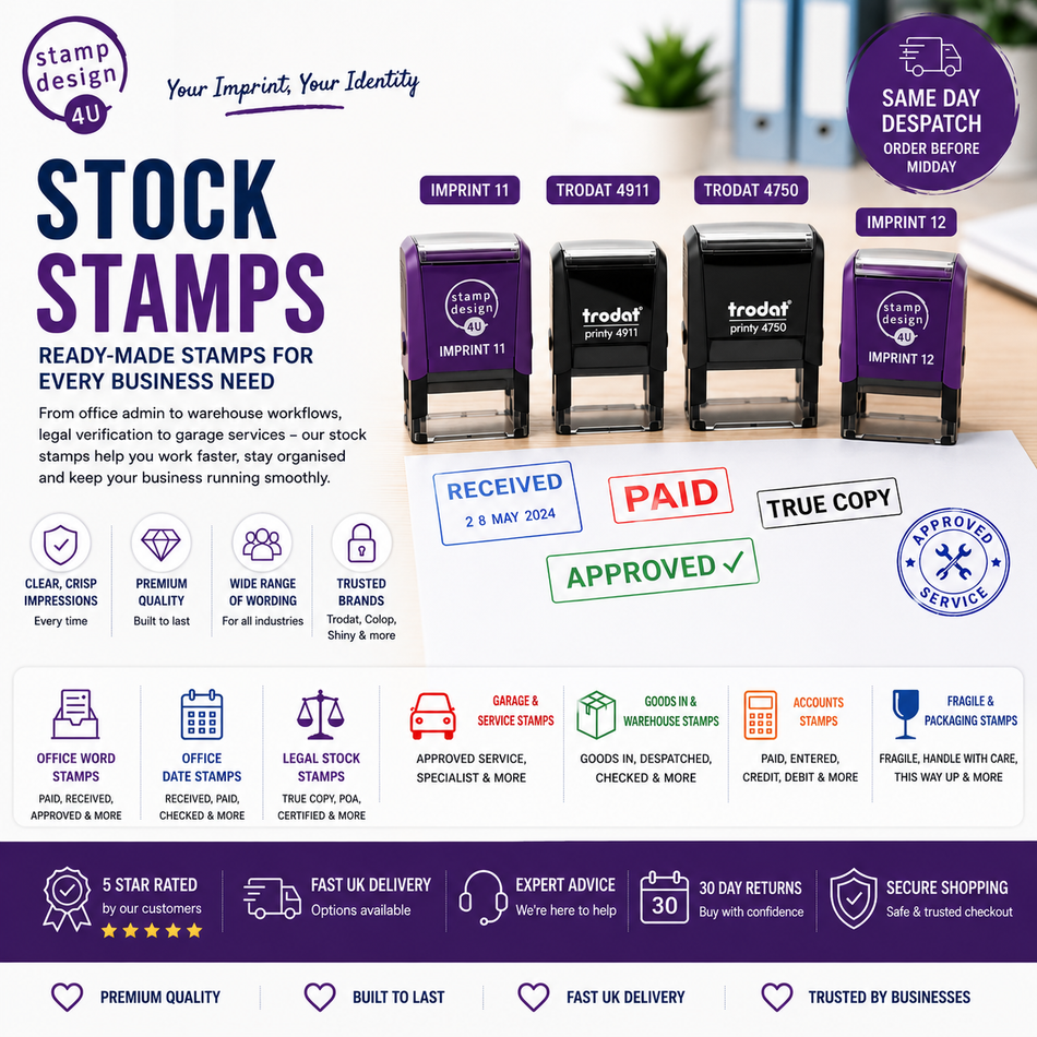 Office Stamps Ready Made