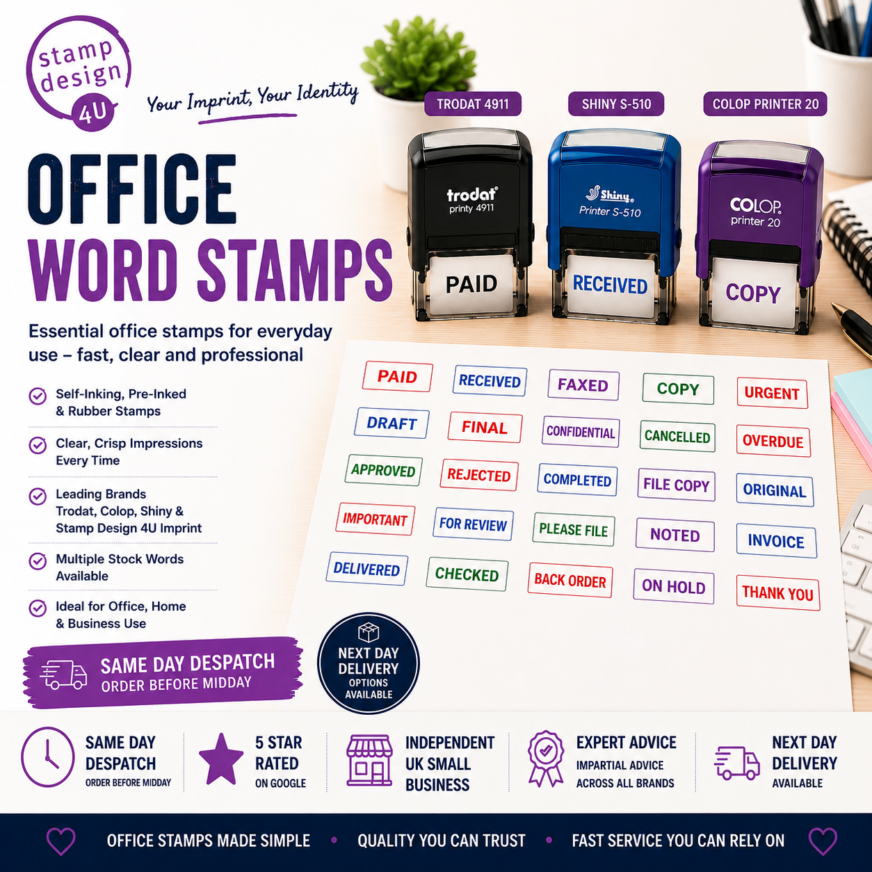 Office Word Stamps