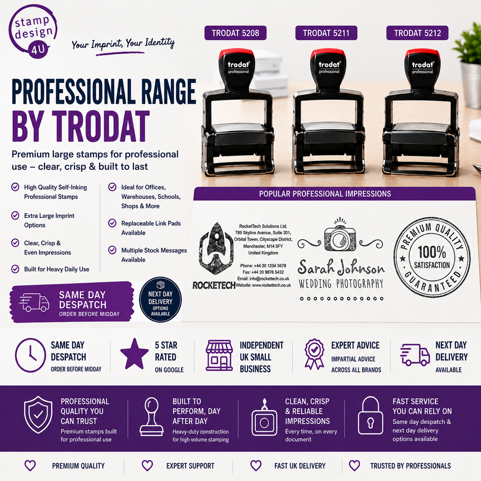 Professional Line Heavy Duty Stamps