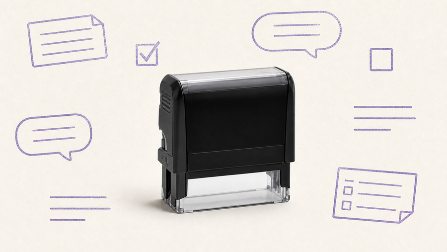 Text Stamps