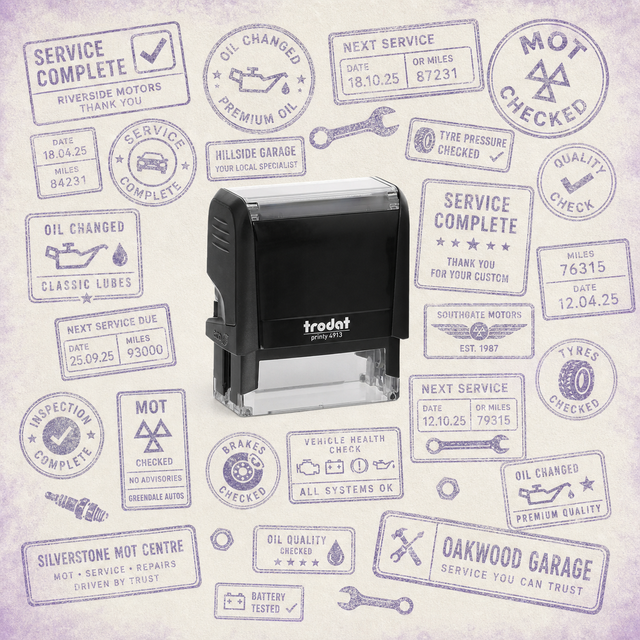 Garage & Service Book Stamps collection