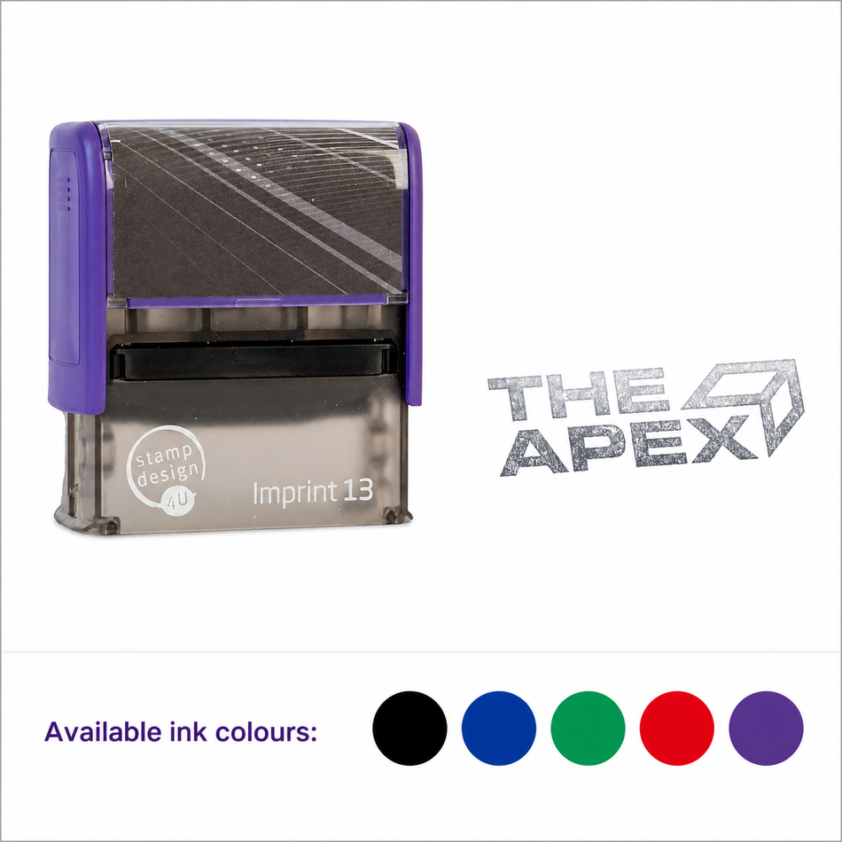 SD4U Imprint 13 logo rubber stamp