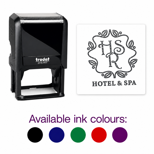 Trodat Printy 4927 custom logo stamp
