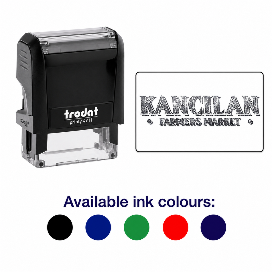Trodat Printy 4911 logo rubber stamp