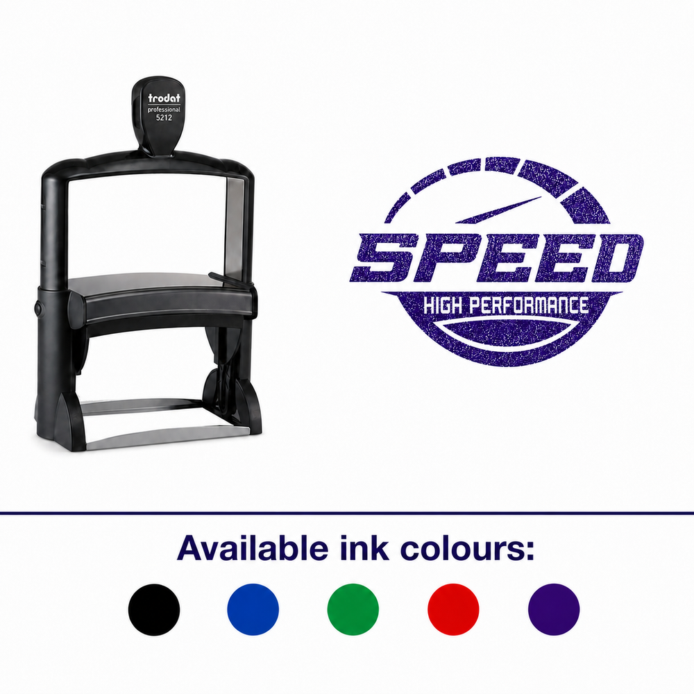 Trodat Professional 5212 extra large logo stamp