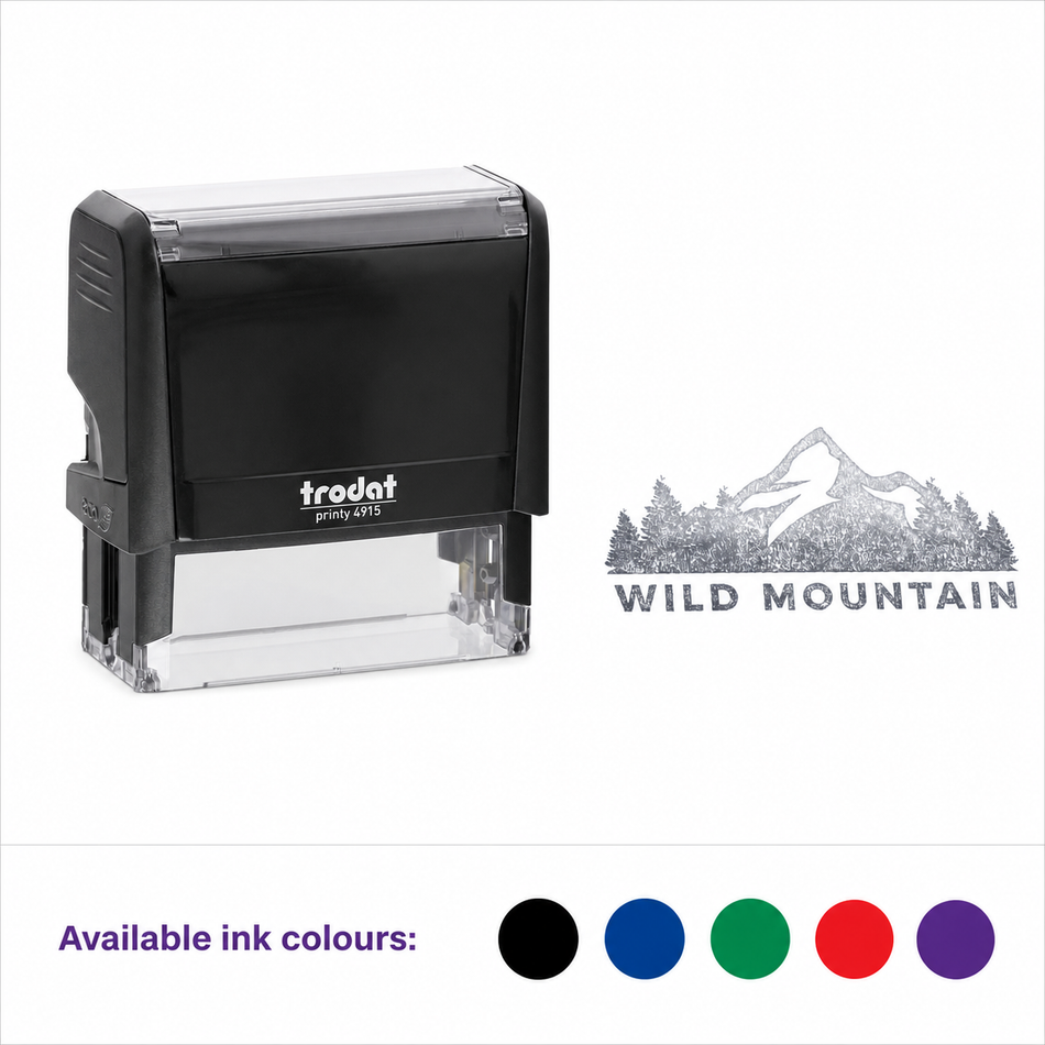 Trodat Printy 4915 logo rubber stamp