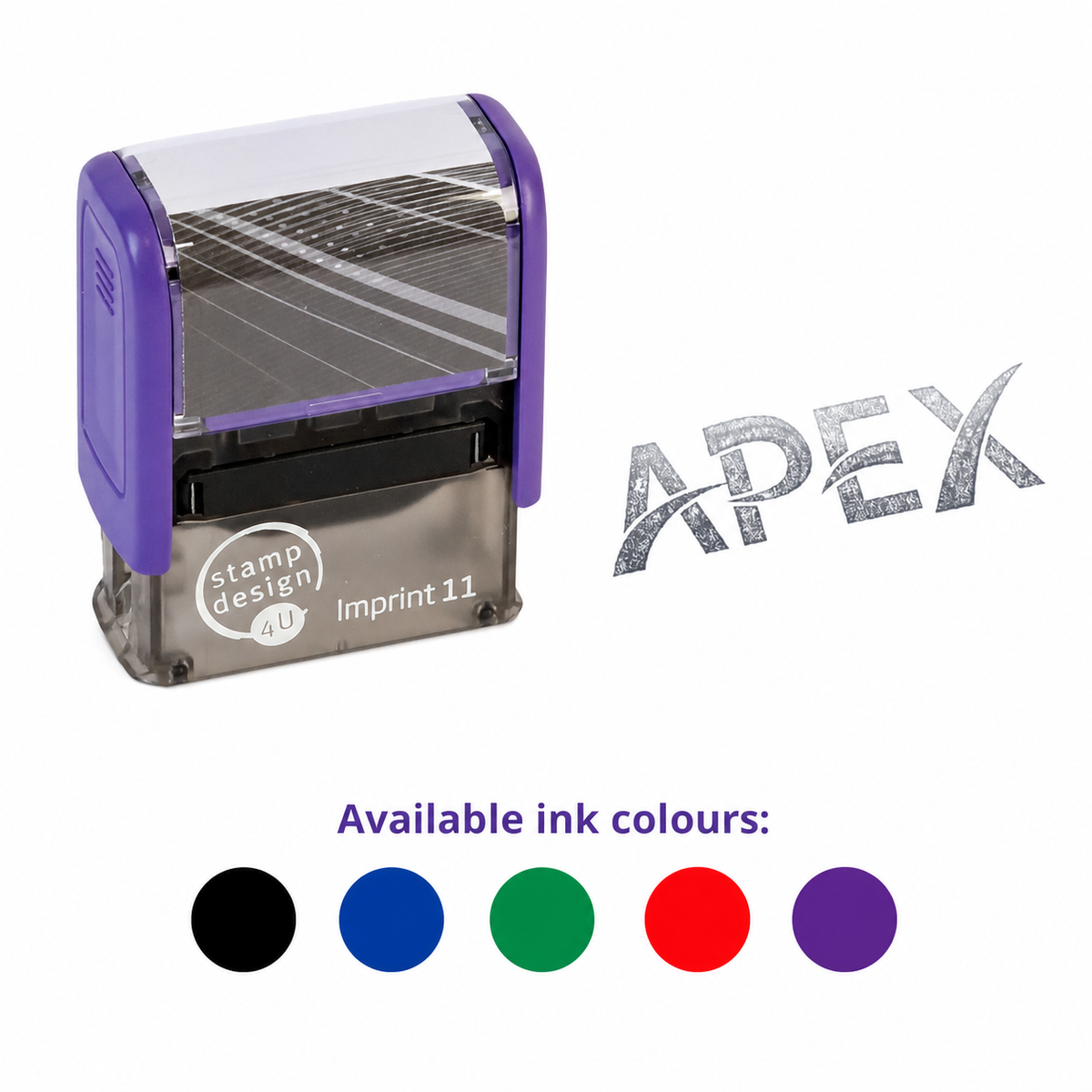 SD4U Imprint 11 logo rubber stamp