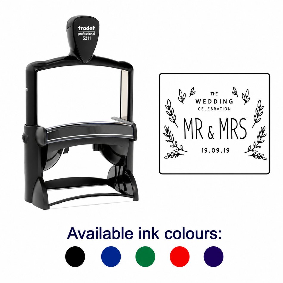 Trodat Professional 5211 super size logo stamp
