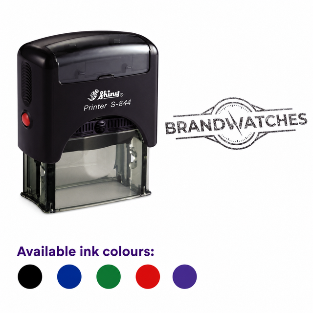 Shiny Printer S844 custom logo stamp
