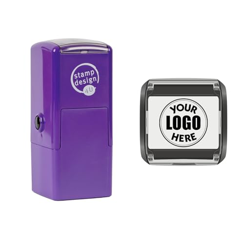 SD4U 4933 - 25 x 25mm - Business Logo Personalised Stamp