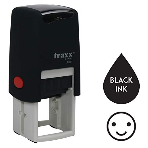 SD4U 9021 Loyalty Card Self Inking Rubber Stamp *Faces/Emoticons*