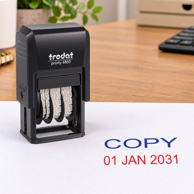 Trodat 4850 Stock Date Stamp - COPY