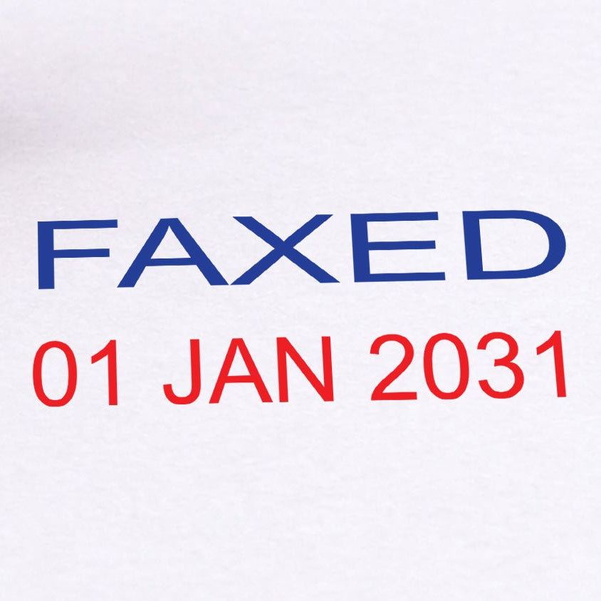 Trodat 4850 Stock Date Stamp - FAXED