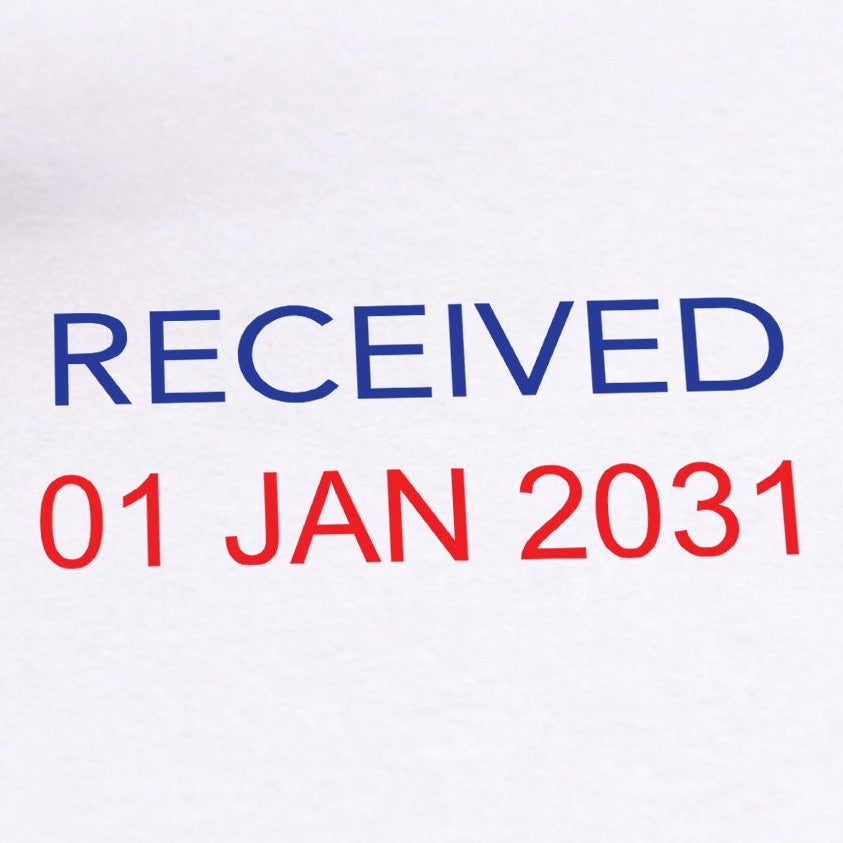 Trodat 4850 Stock Word Self Inking Date Stamp - RECEIVED