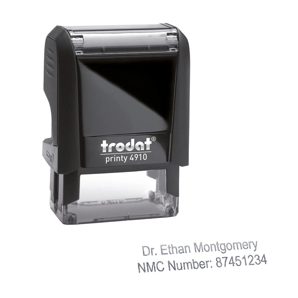 Trodat Printy 4910 Rubber Stamp 26 x 9mm