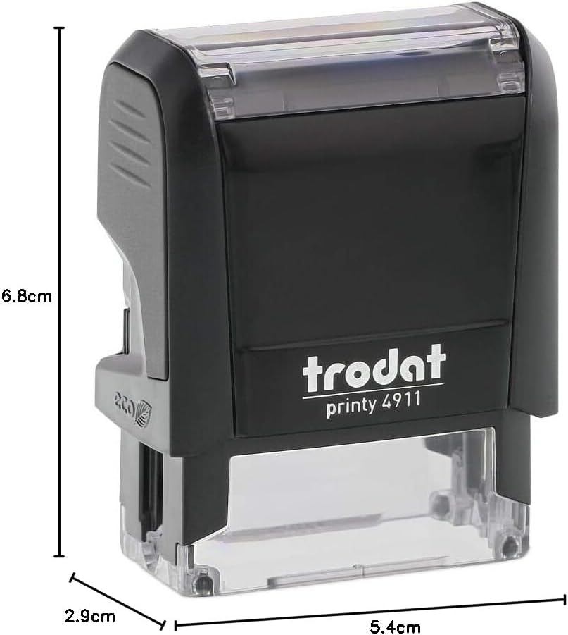 Trodat Printy 4911 | Logo Rubber Stamp | 38 x 14mm