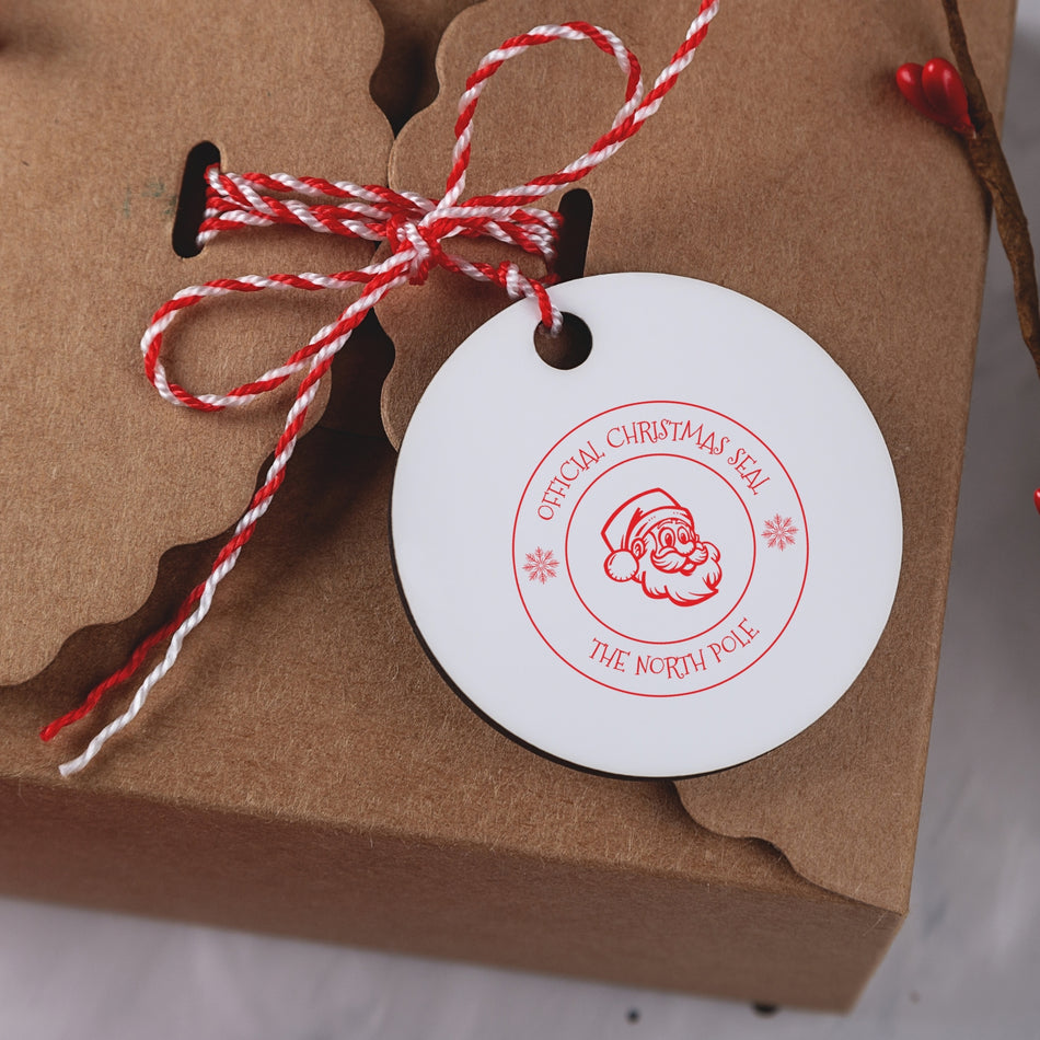 SD4U 4933 Santa's Official Christmas Seal from The North Pole Self Inking Rubber Stamp