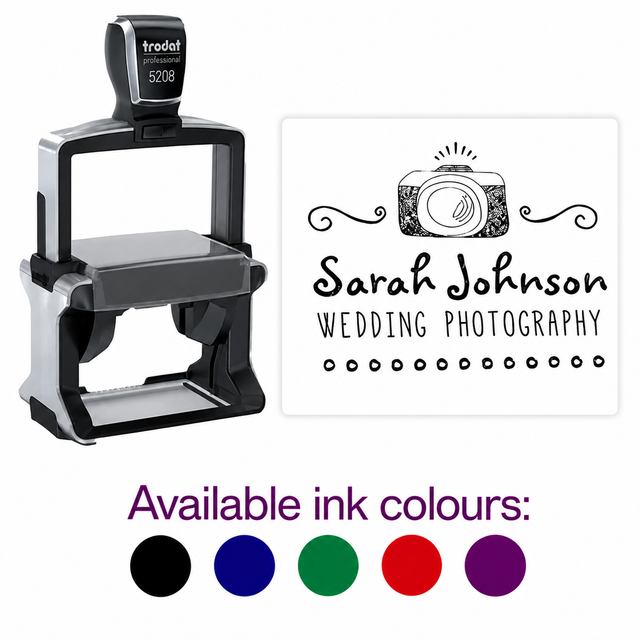 Large Custom Logo Stamp | 68 x 47mm | Trodat Professional 5208