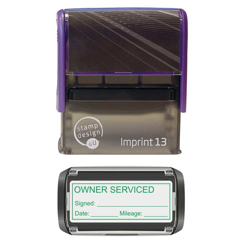 SD4U Imprint 13 | Owner Serviced Rubber Stamp | 57 x 21mm