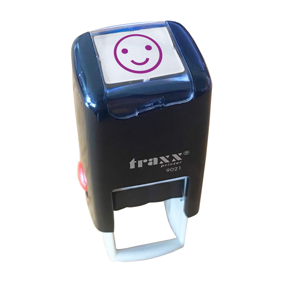SD4U 9021 Loyalty Card Self Inking Rubber Stamp *Faces/Emoticons*