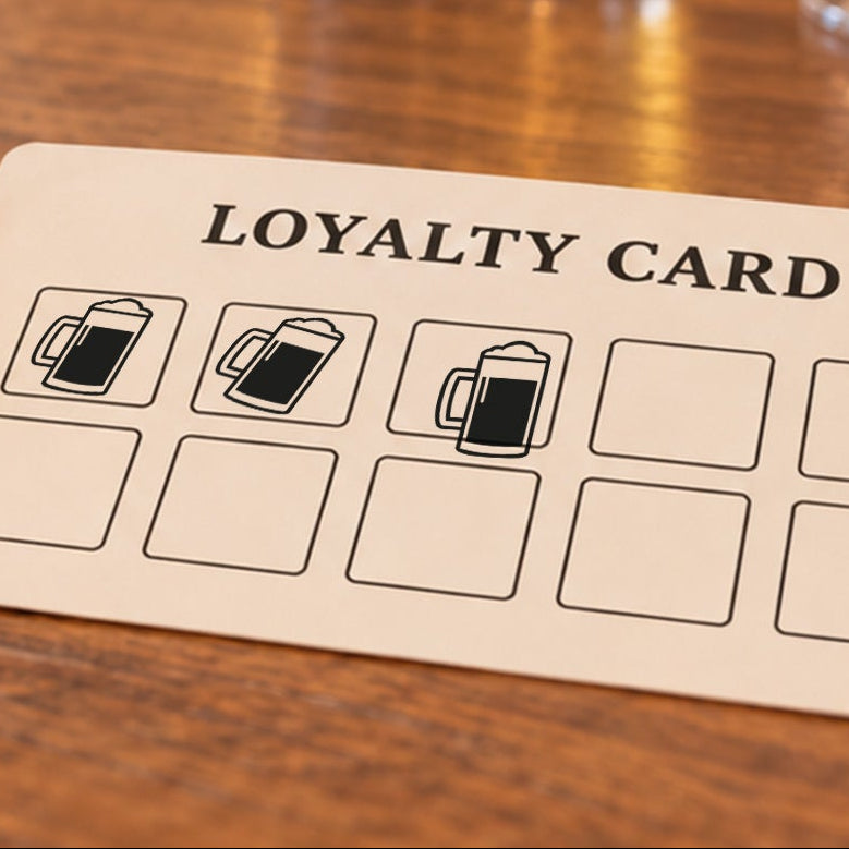 Traxx 9021 14 x 14mm Loyalty Stamp - Beer