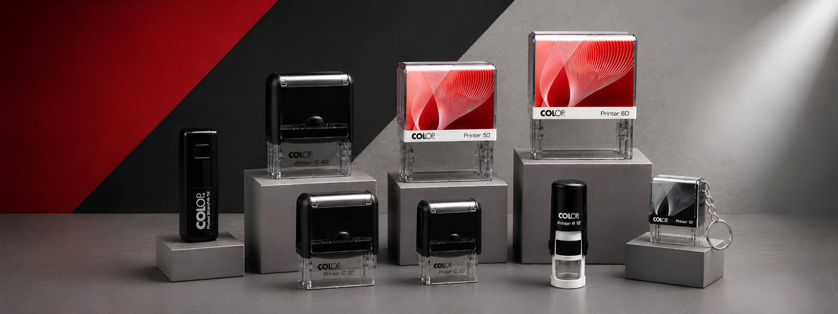 Colop rubber stamp range