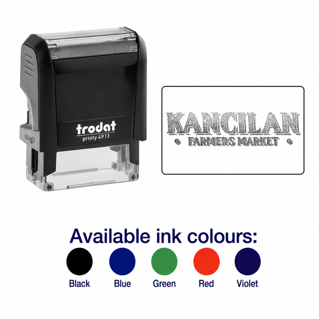 Trodat Printy 4911 | Logo Rubber Stamp | 38 x 14mm