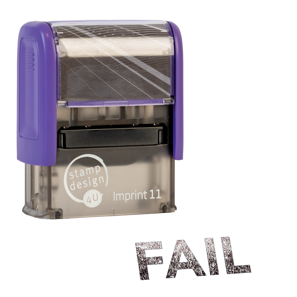 SD4U Imprint 11 FAIL Word Stamp | 38 x 14mm