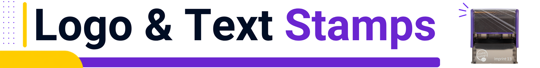 Text With Logo Stamps category