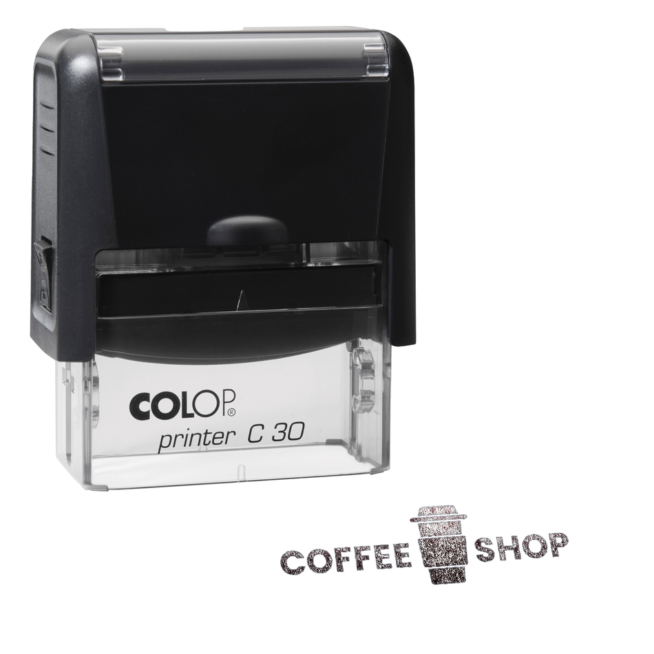 Colop Printer C30|  Logo Rubber Stamp | 47 x 17mm