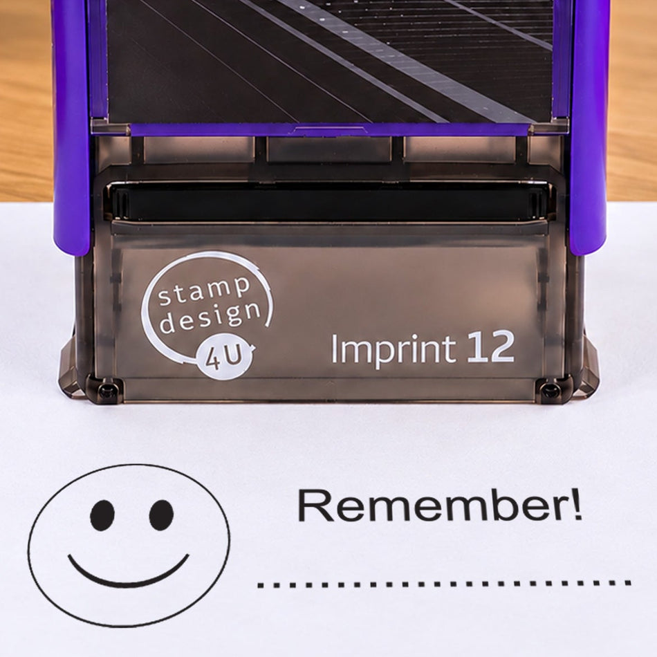 Remember! Teacher Stamp with Blank Line | Self Inking Classroom Reminder