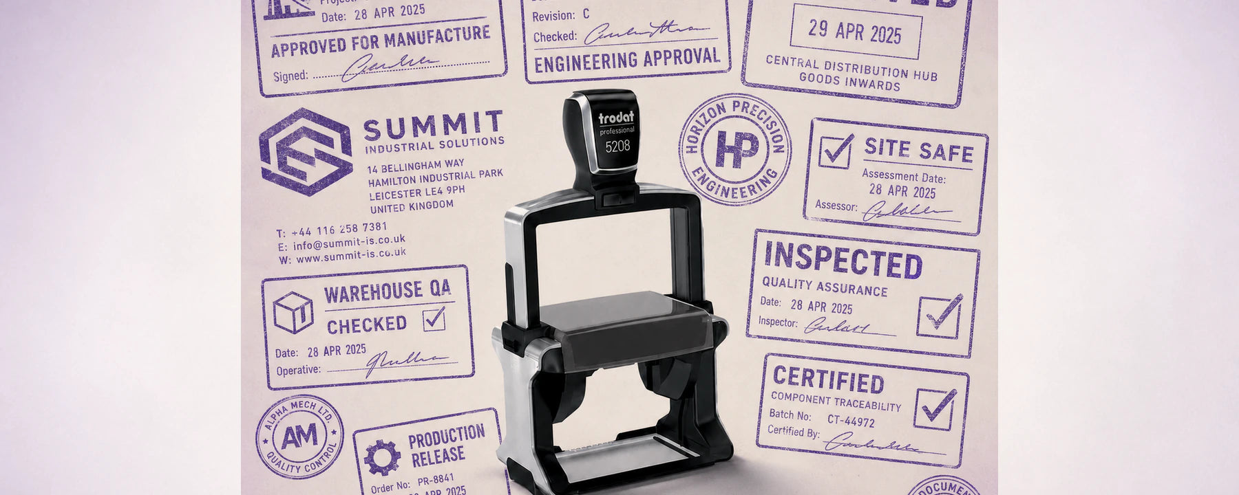 Professional Line Heavy-Duty Stamps category