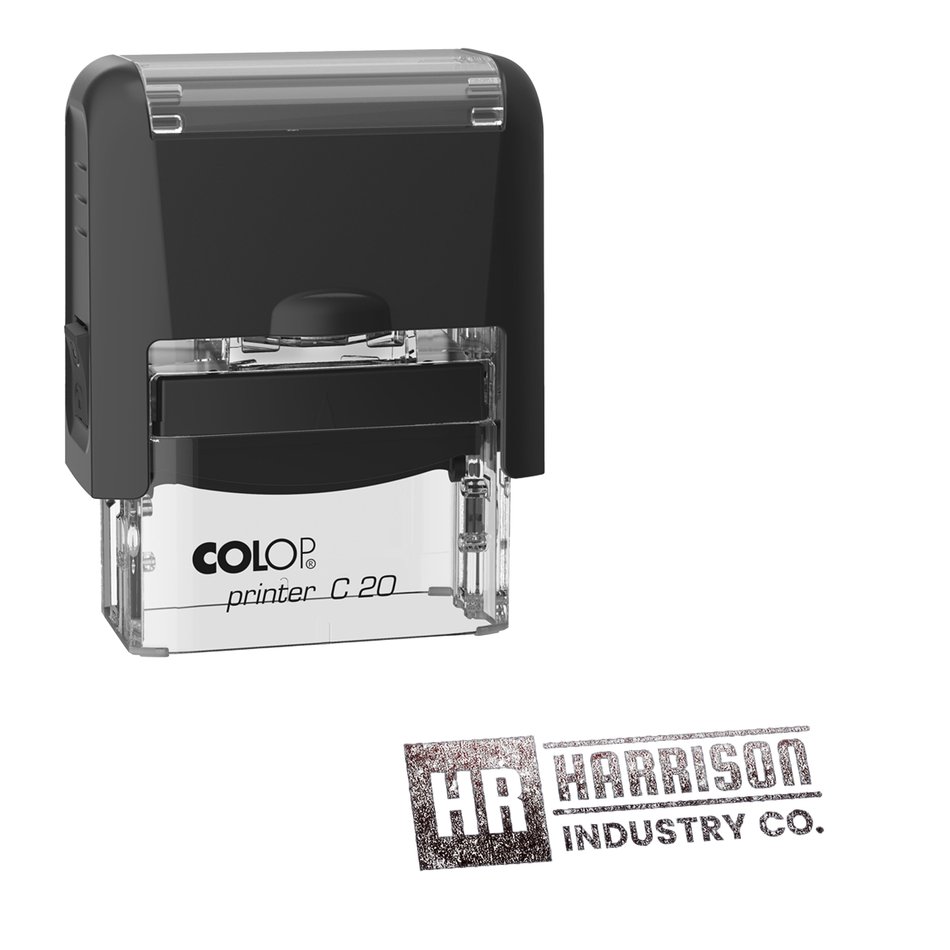 Colop Printer C20 |  Logo Rubber Stamp | 37 x 13mm