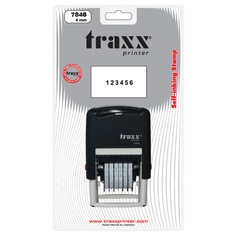 Traxx Printer Date 7846
