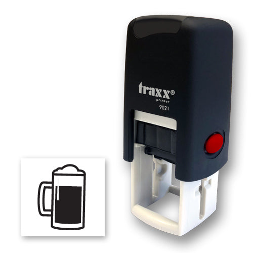 Traxx 9021 14 x 14mm Loyalty Stamp - Beer