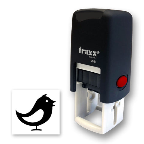 Traxx 9021 14 x 14mm Loyalty Stamp - Bird