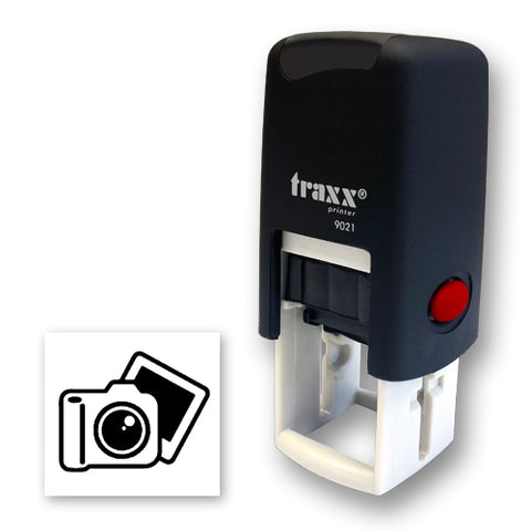 Traxx 9021 14 x 14mm Loyalty Stamp - Camera