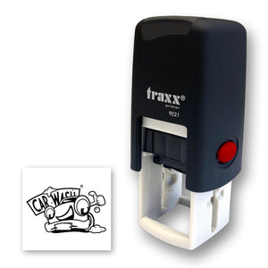 Traxx 9021 14 x 14mm Loyalty Stamp - Car Wash