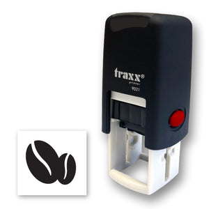Traxx 9021 14 x 14mm Loyalty Stamp - Coffee Bean