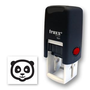Traxx 9021 14 x 14mm Loyalty Stamp - Panda