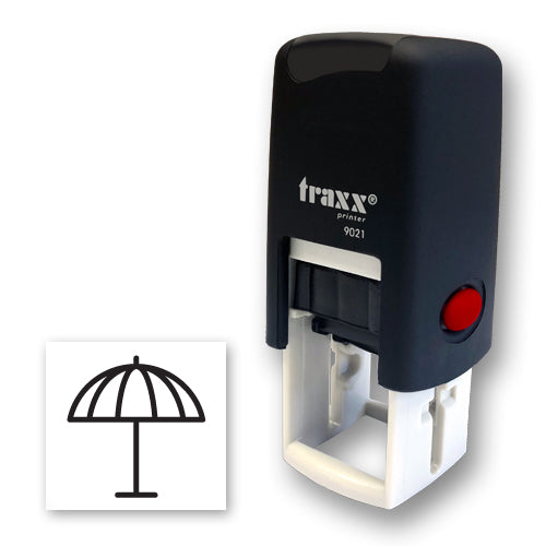 Traxx 9021 14 x 14mm Loyalty Stamp - Parasol