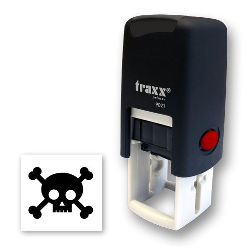 Traxx 9021 14 x 14mm Loyalty Stamp - Skull