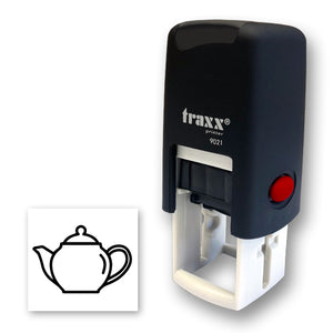 Traxx 9021 14 x 14mm Loyalty Stamp - Teapot